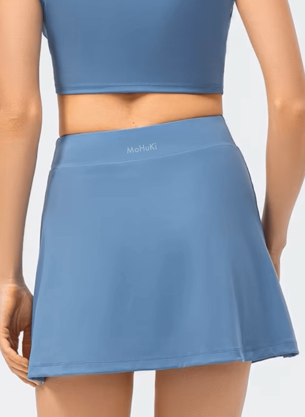 Nora Tennis Skirt - Blue - MohukiXSSkirts