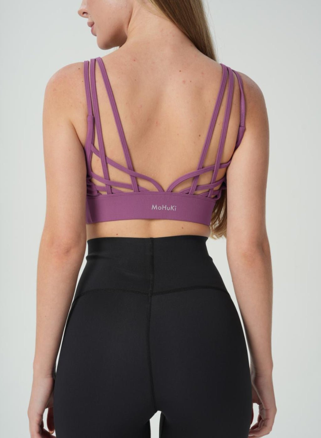 Olivia Performance Bra - Dark Purple - MohukiXSSports Bras