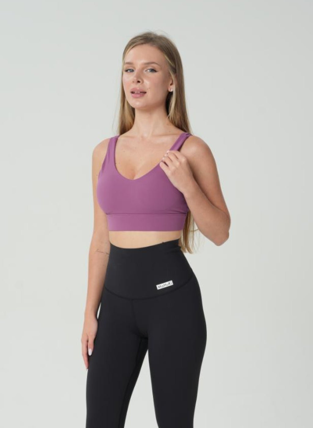 Olivia Performance Bra - Dark Purple - MohukiXSSports Bras