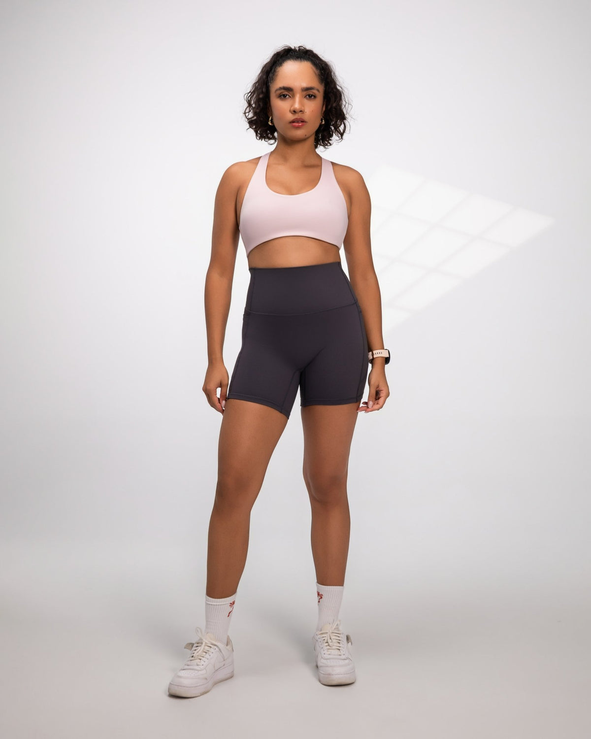 Olivia Side Pocket Shorts - Ink Grey - MohukiXSShorts