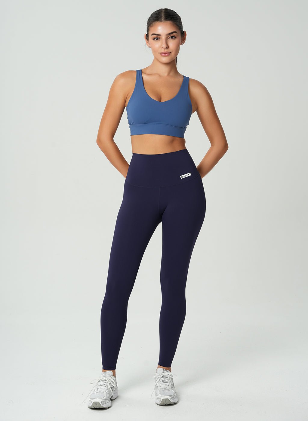 Performance Leggings - Navy Blue - MohukiXSLeggings