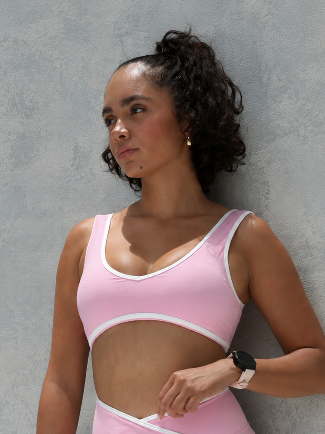 Contour Active Bra - Pink