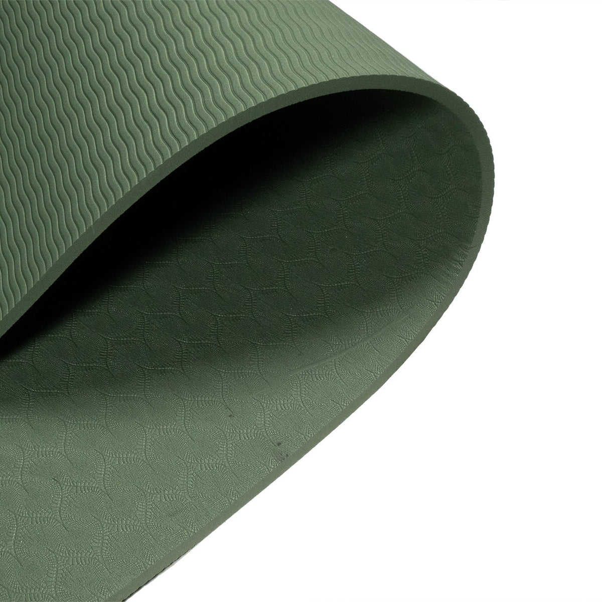 Yoga Mat TPE - 6mm - Olive - MohukiYoga Mat