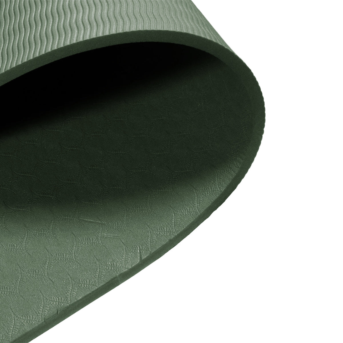 Yoga Mat TPE - 8mm - Olive - MohukiYoga Mat
