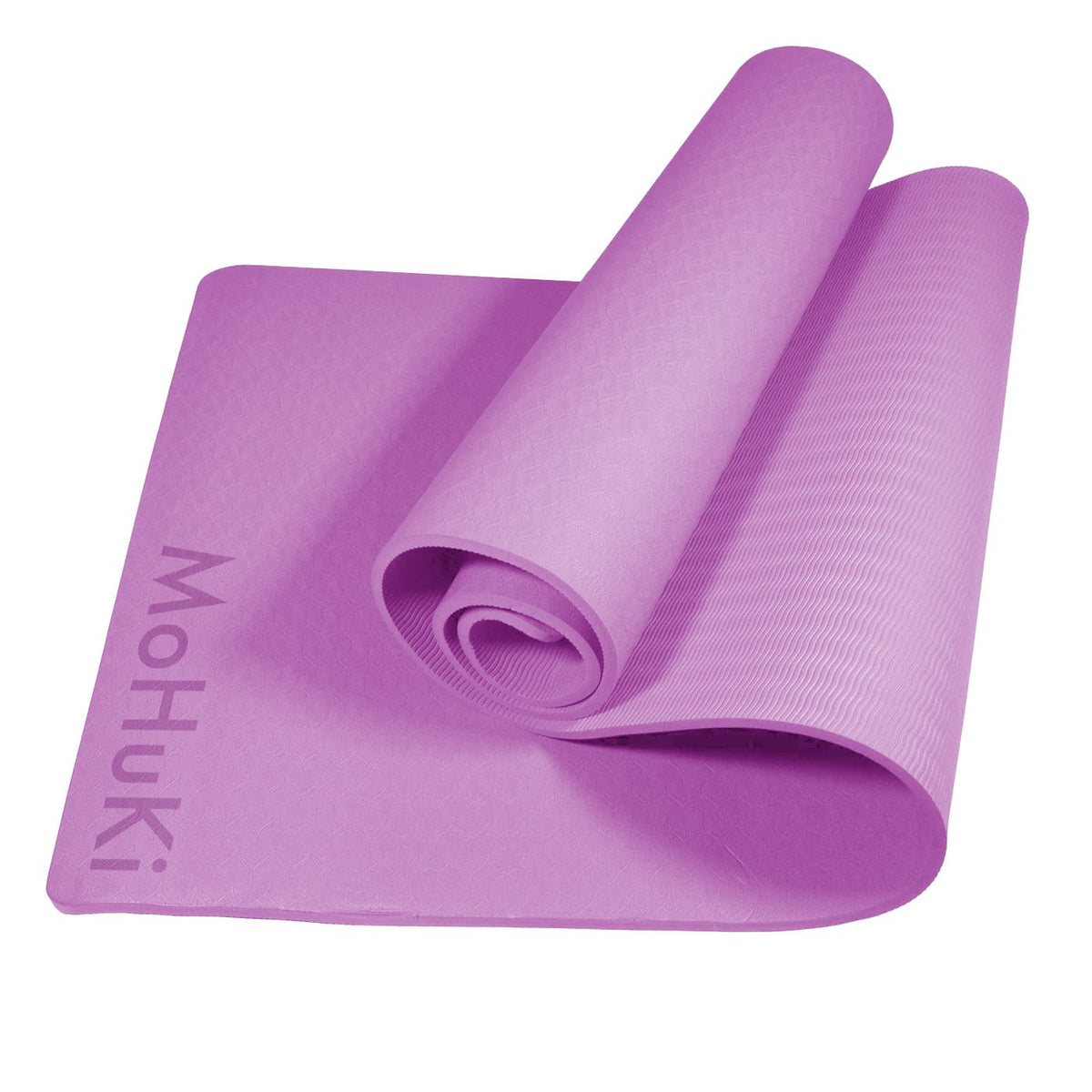 Yoga Mat TPE - 8mm - Pink - MohukiYoga Mat