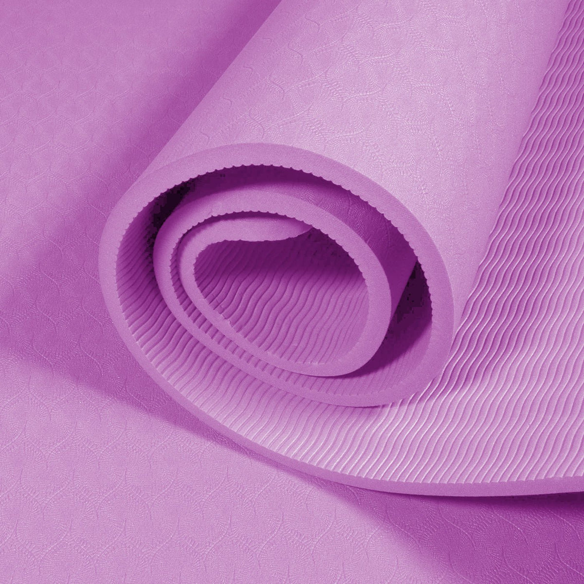 Yoga Mat TPE - 8mm - Pink - MohukiYoga Mat